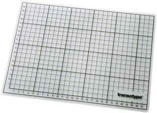 transotype Schneidematte 60 x 45 cm (A2) transparent selbstheilend