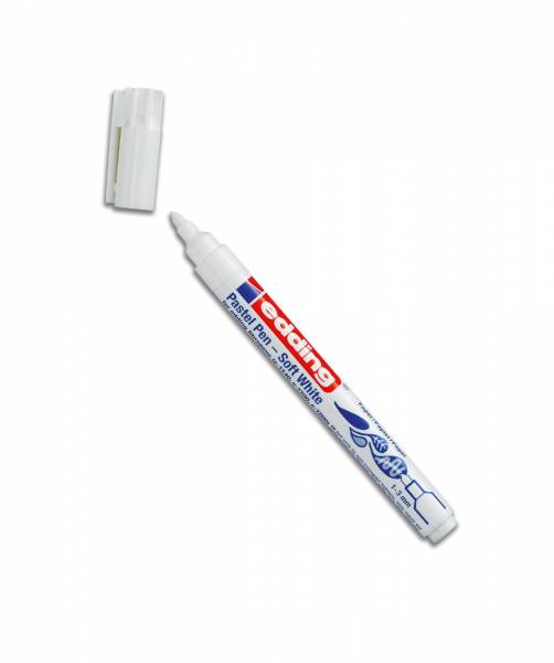 Edding 1500 Pastel Pen - Soft White