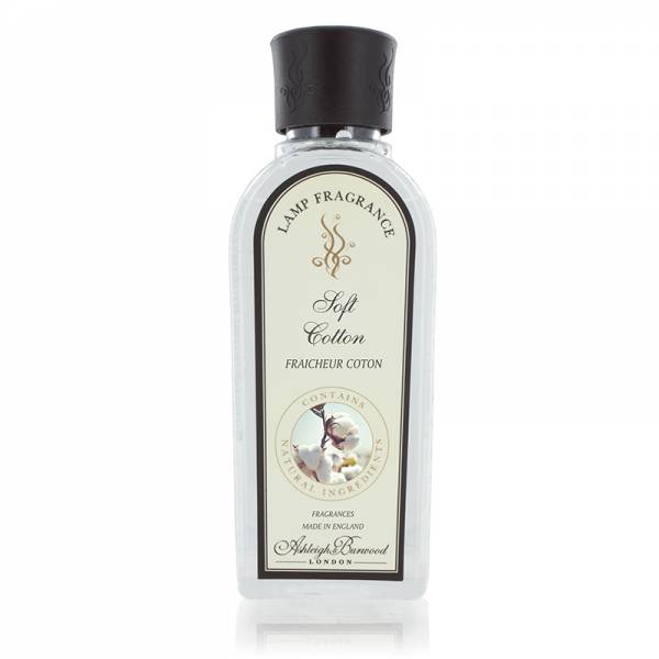 Raumduft Duftessenz Soft Cotton für katalytische Duftlampen von Ashleigh & Burwood 500 ml