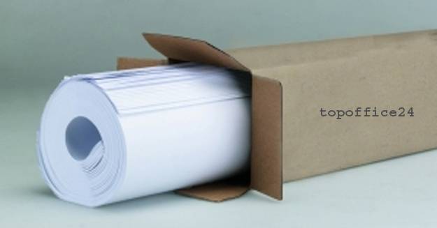 100 Blatt Flipchart-Papier - 5 Blcke zu je 20 Blatt kariert/blanko