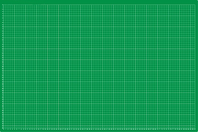 Grün  60x90cm A1 45x60cm A2 Rutschfest Schneidematte 5-lagig Und Selbstheilend 