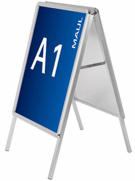 Maul Kundenstopper public - Format DIN A1, aluminium