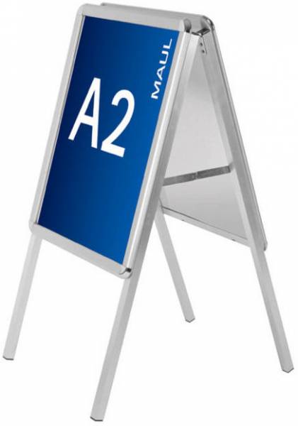 Maul Kundenstopper public - Format DIN A2, aluminium