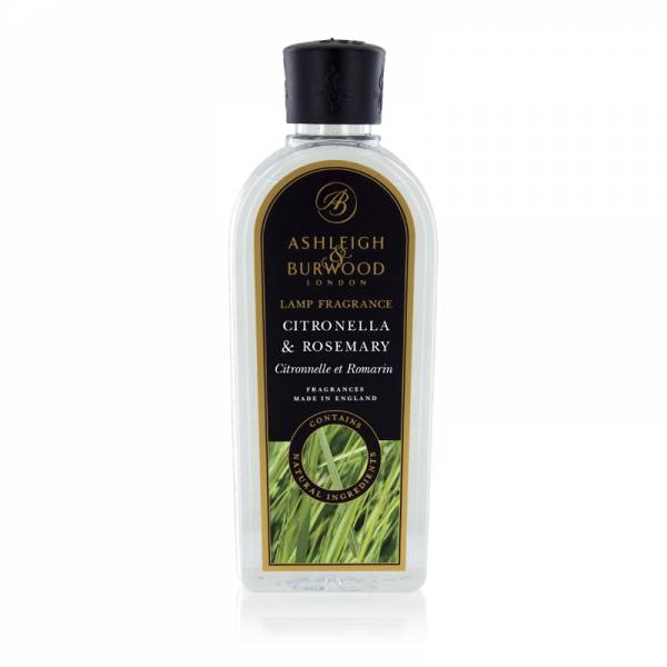 Raumduft Duftessenz Citronella & Rosemary für katalytische Duftlampen von Ashleigh & Burwood 500 ml